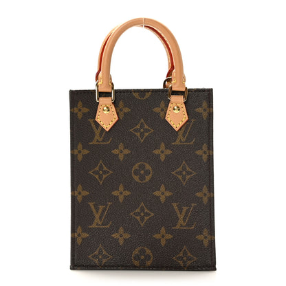 Louis Vuitton Monogram Petit Sac Plat 1 of 8