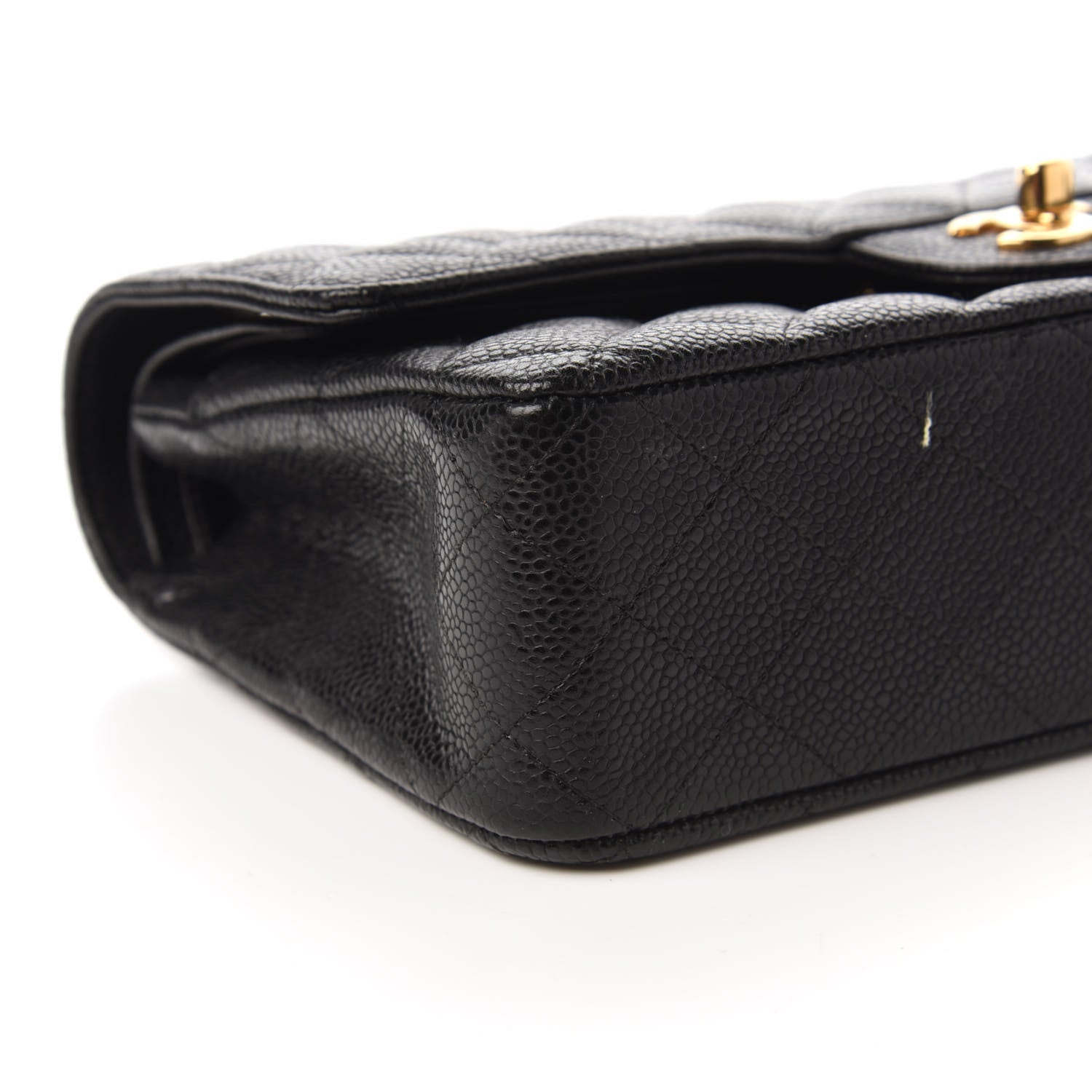 Chanel Caviar Quilted Medium Double Flap Black 6 of 11