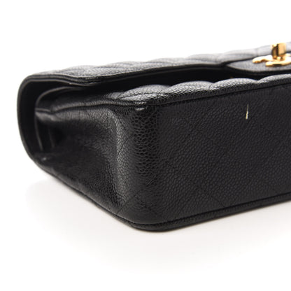 Chanel Caviar Quilted Medium Double Flap Black 6 of 11