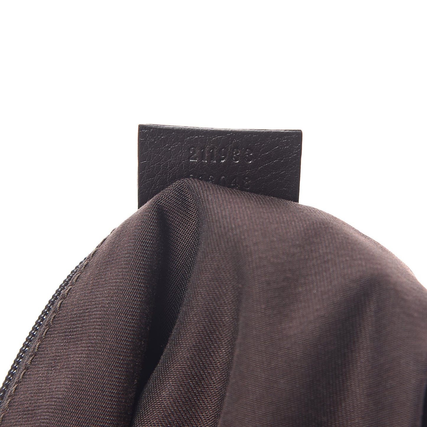 Monogram Large New Ladies Web Hobo Dark Brown