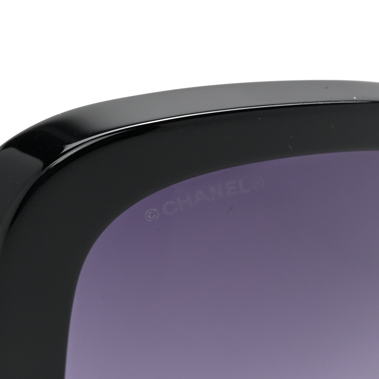 Chanel Acetate Polarized Butterfly Winter Pearl Sunglasses 5339-H Black 7 of 7