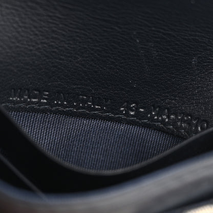 Christian Dior Oblique Saddle Card Holder Blue 6 of 9