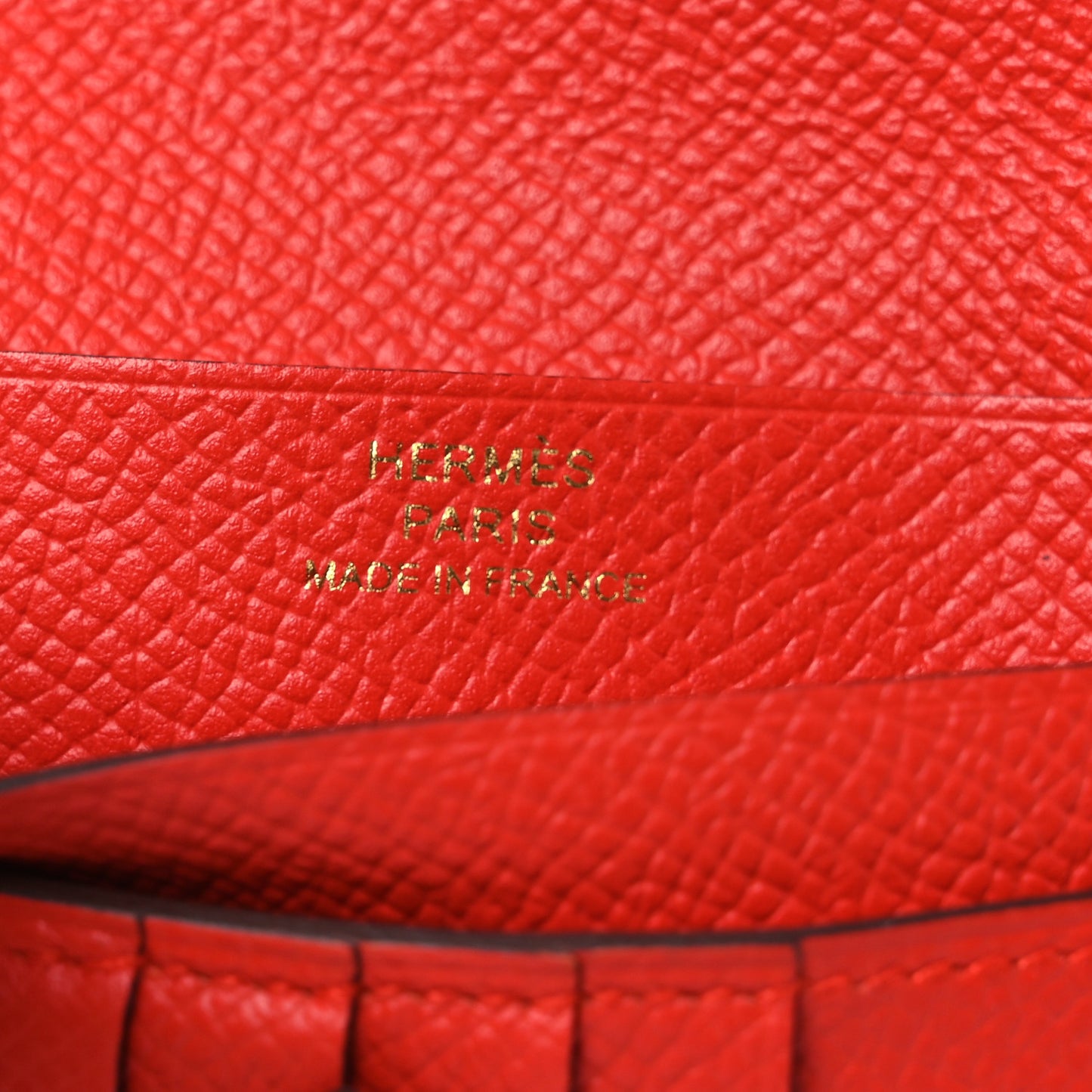 Epsom Bearn Compact Wallet Rouge Tomate