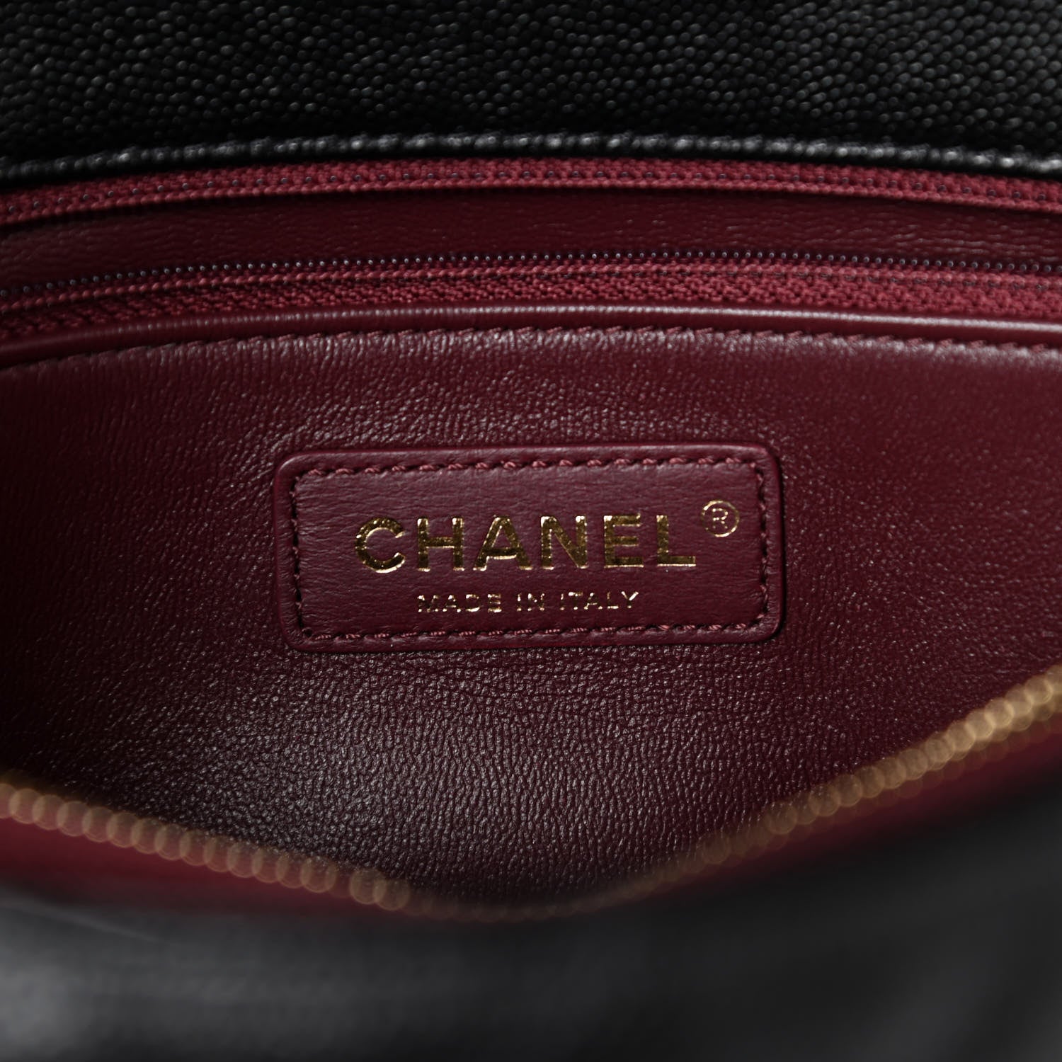 Chanel Caviar Quilted Small Coco Handle Flap Black 6 of 10