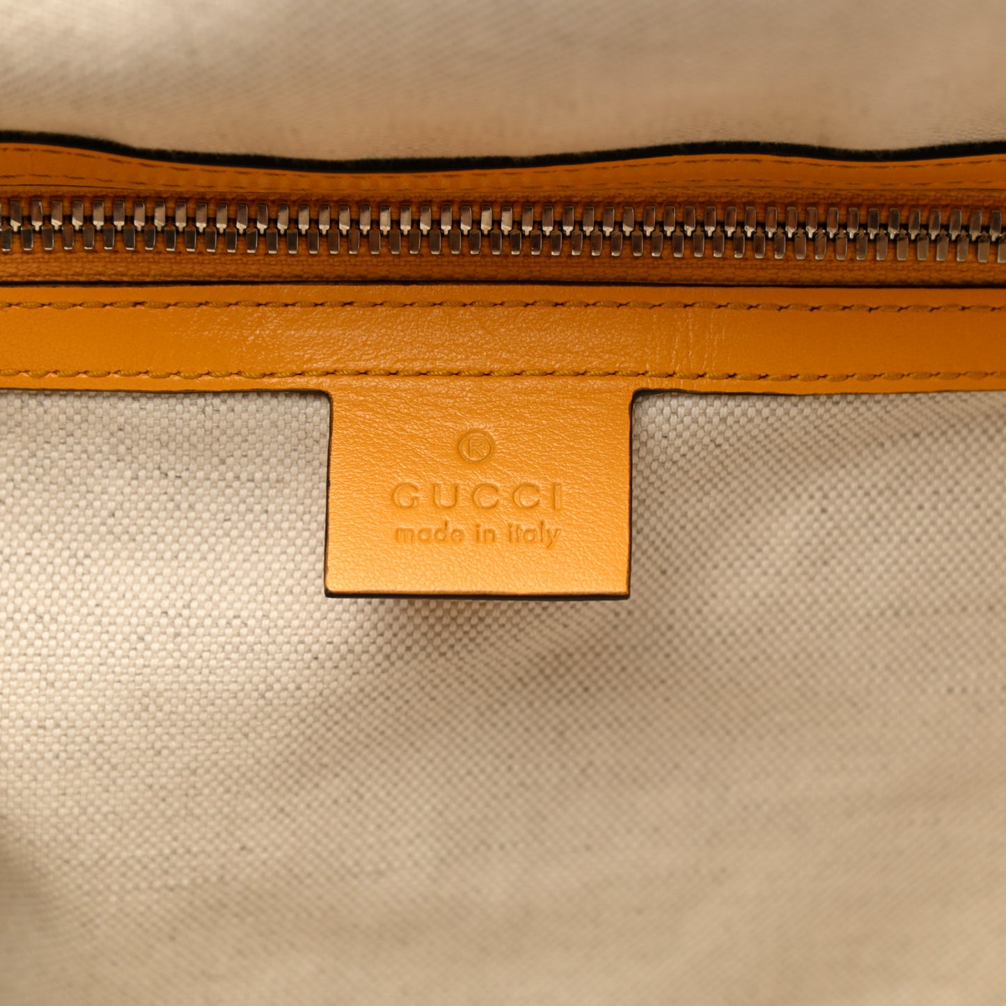 Calfskin GG Tennis Embossed Duffle Bag Crop