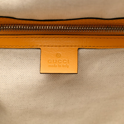 Gucci Calfskin GG Tennis Embossed Duffle Bag Crop 5 of 11