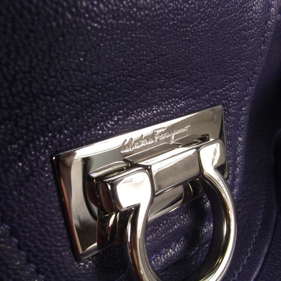 FASHIONPHILE SALVATOREFERRAGAMOLeatherMarisaPurple 6 of 13