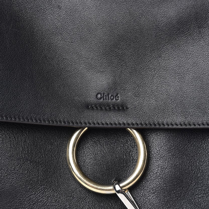 Chloe Calfskin Medium Faye Day Shoulder Bag Black 12 of 12