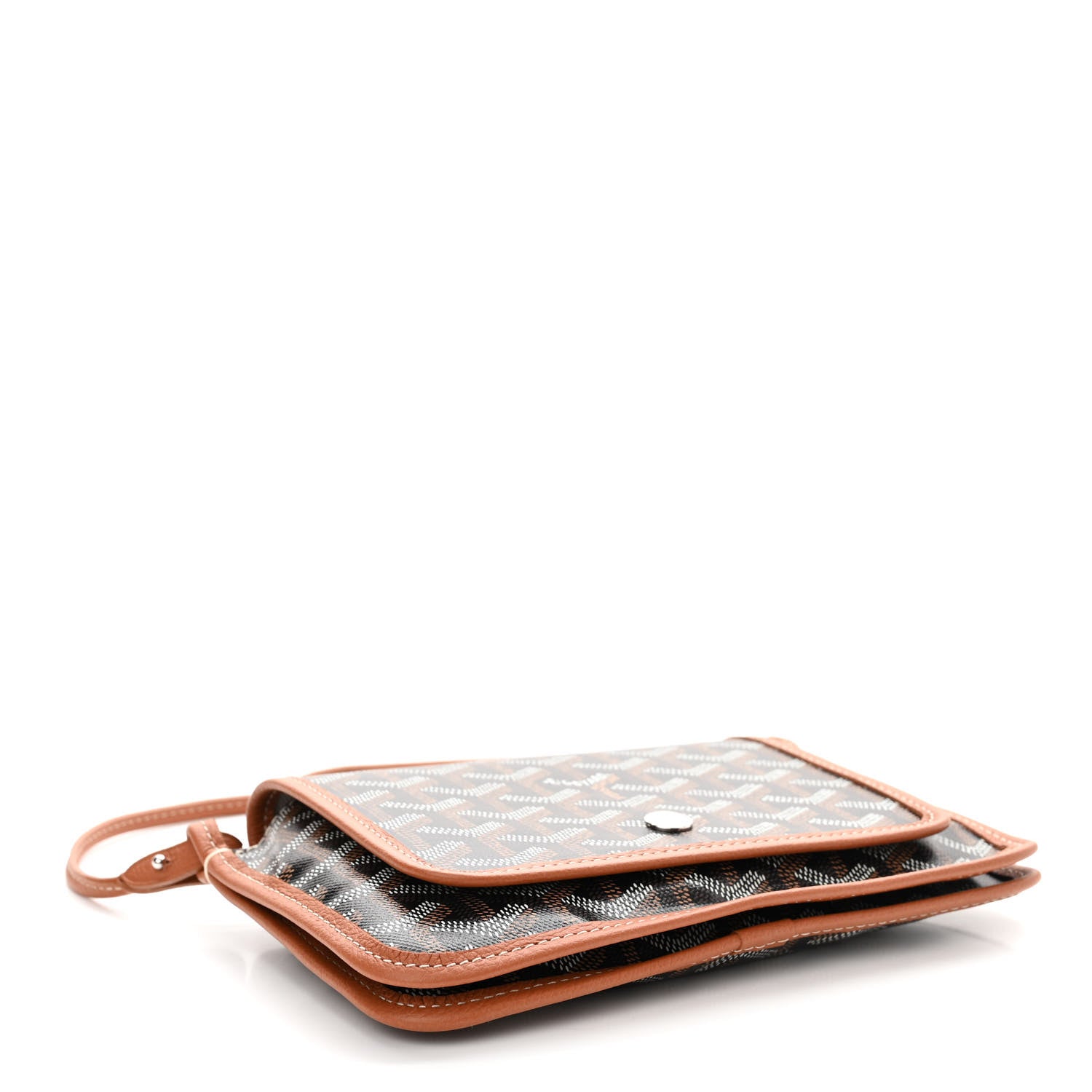 Goyard Goyardine Plumet Wallet Clutch Black Gold 4 of 11