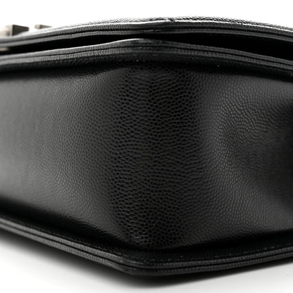 Chanel Caviar Quilted Medium Boy Flap Black 10 of 10
