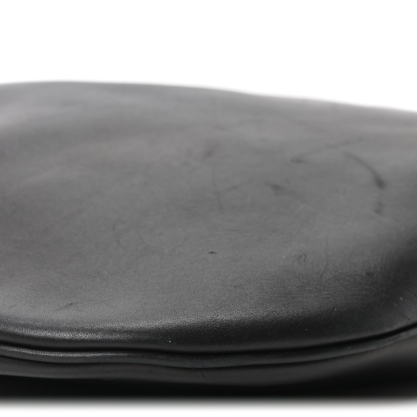 Smooth Calfskin Paris VII Large Flat Hobo Black