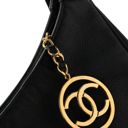 Chanel Caviar CC Hobo Black 27 of 31