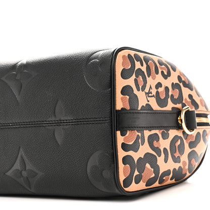 Louis Vuitton Empreinte Monogram Giant Wild At Heart Speedy Bandouliere 25 Black 9 of 10