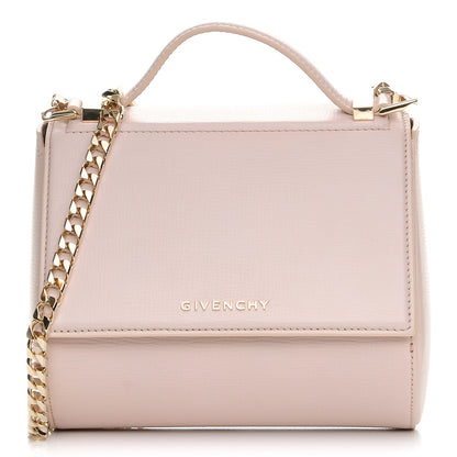 Givenchy Textured Calfskin Mini Pandora Box Chain Crossbody Bag Powder Pink 1 of 7