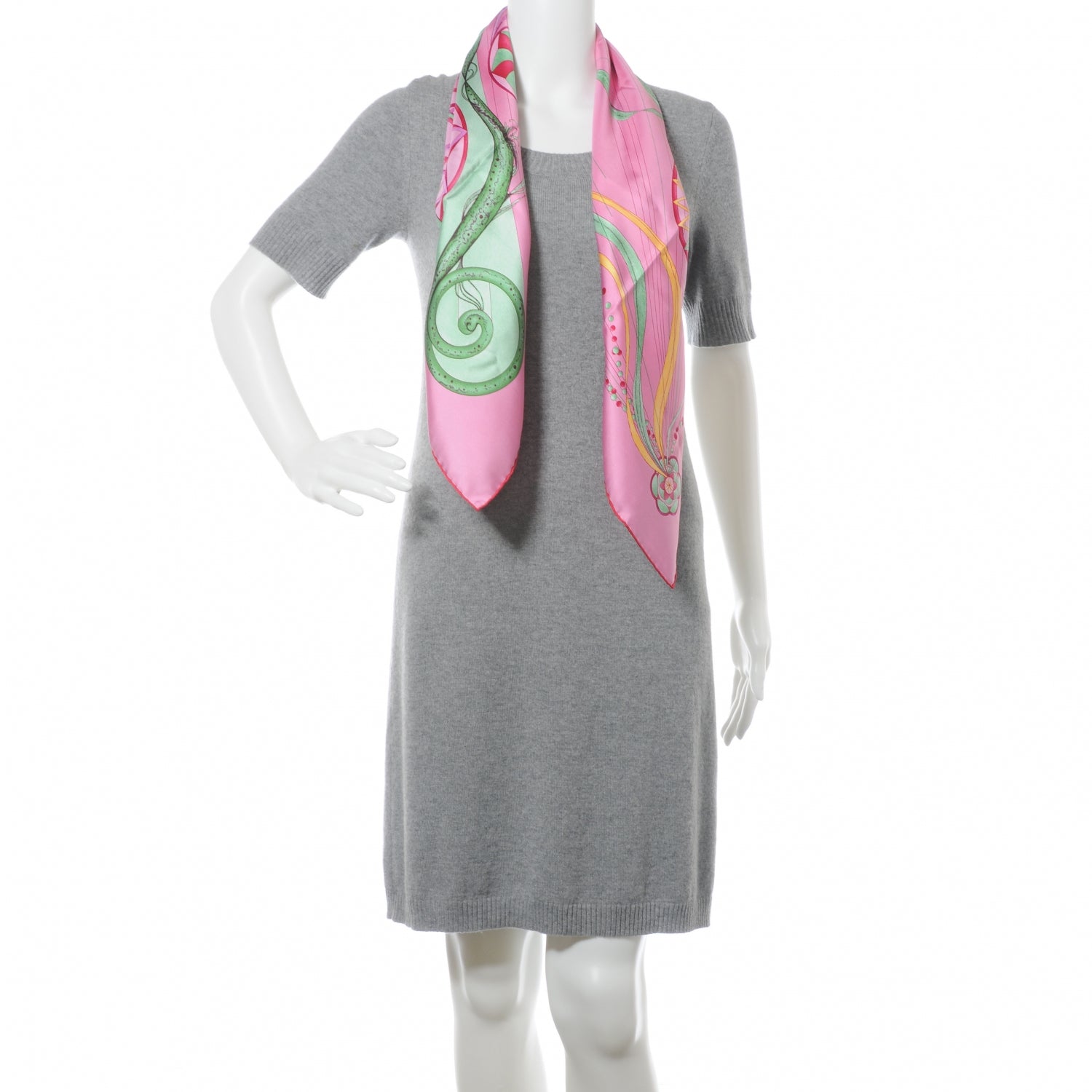 Hermes Silk La Danse du Cosmos Scarf 90 4 of 7