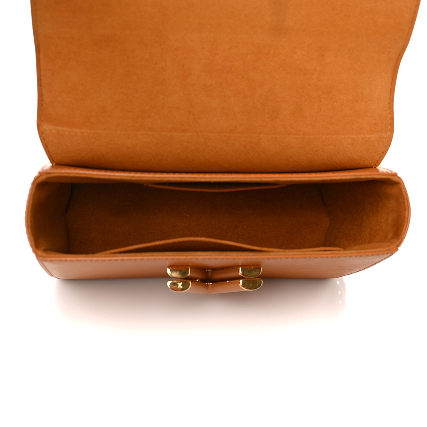 Louis Vuitton Epi Twist Shoulder Bag MM Gold Miel 5 of 8