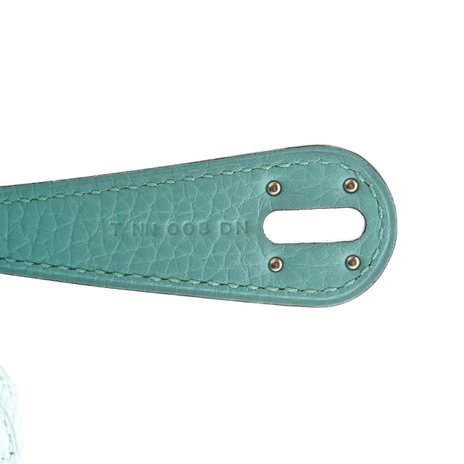 Hermes Taurillon Clemence Lindy 26 Bleu Atoll 7 of 10
