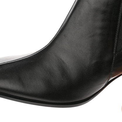 Hermes Nappa Gill 75 Ankle Boots 36 Black 9 of 12