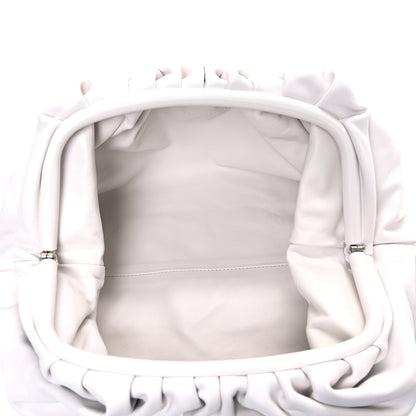 Bottega Veneta Smooth Butter Calf The Pouch Oversized Clutch Mist 5 of 10