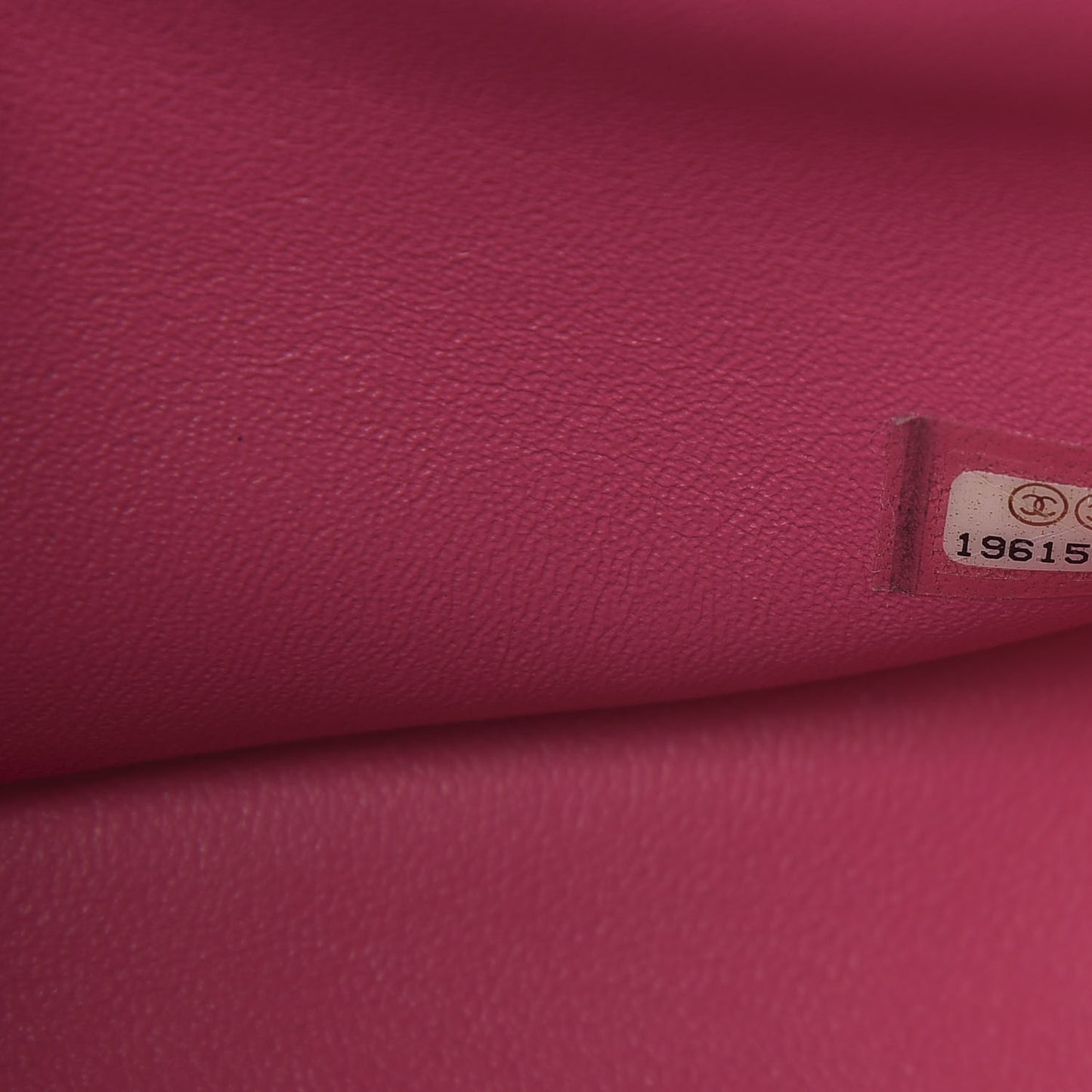 Lambskin Quilted Jumbo Double Flap Dark Pink