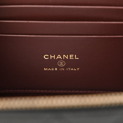 Chanel Caviar Quilted Small Vanity Case With Chain Black 6 of 11