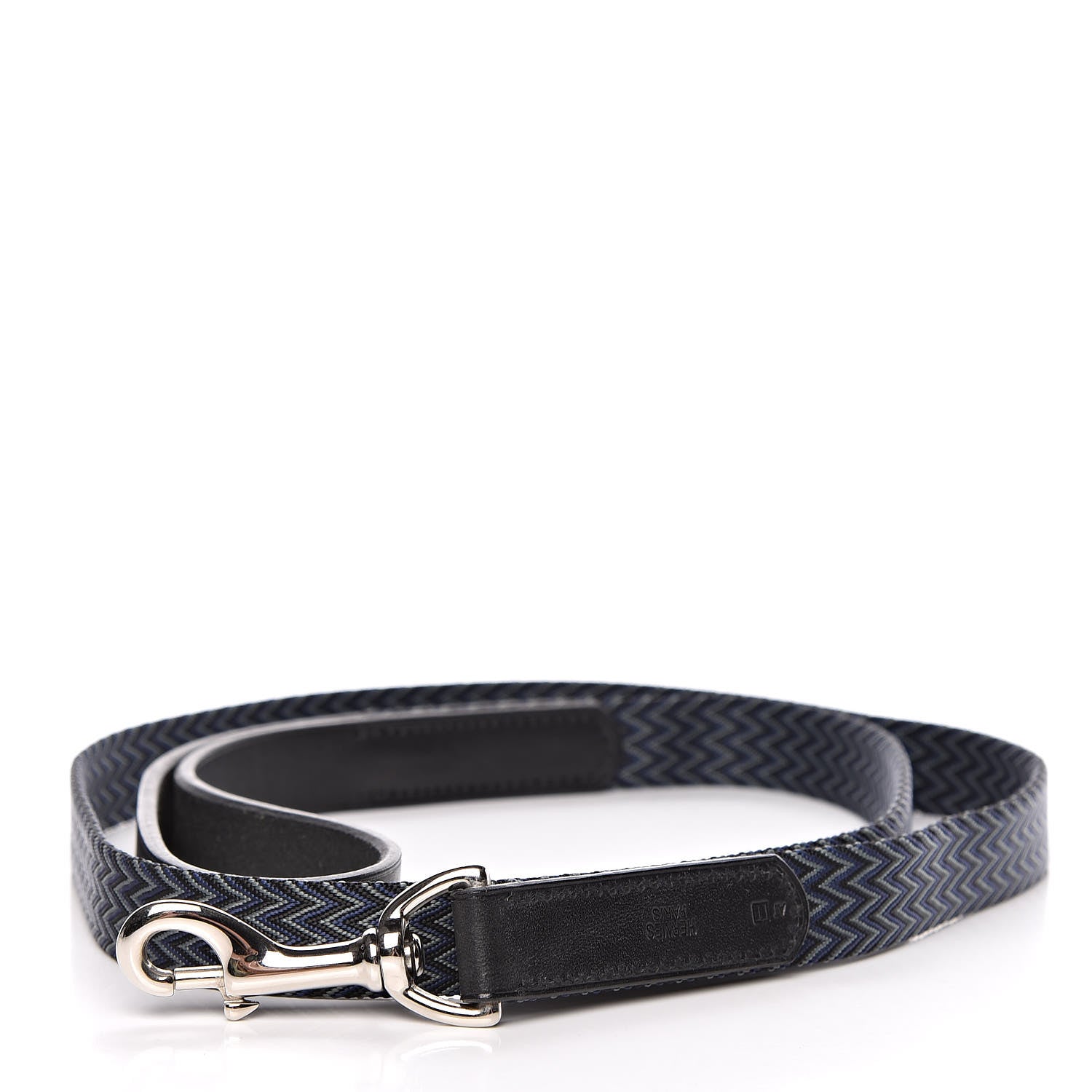 Hermes Toile Vache Hunter Dog Leash Black 2 of 5