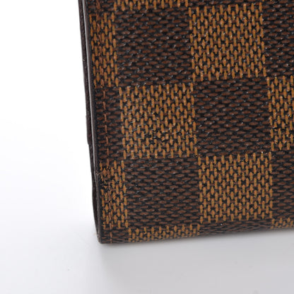Louis Vuitton Damier Ebene Continental French Purse Wallet 19 of 19