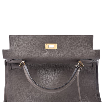 Hermes Togo Kelly Retourne 32 Etain 19 of 34