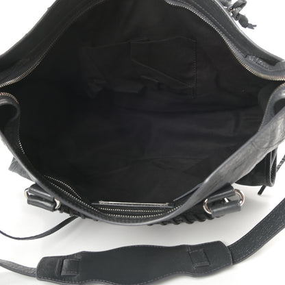 Balenciaga Agneau Classic Silver Hardware City Gris Fossile 5 of 10