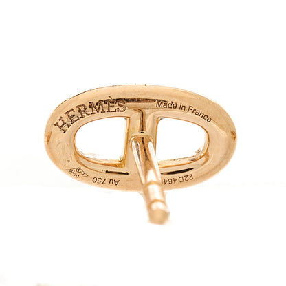 Hermes 18K Rose Gold TPM Farandole Stud Earrings 4 of 4
