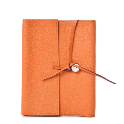 Hermes Chevre Mysore Notebook Cover Orange 1 of 7
