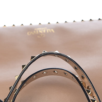 Valentino Garavani Vitello Medium Rockstud Tote Alpaca 11 of 12