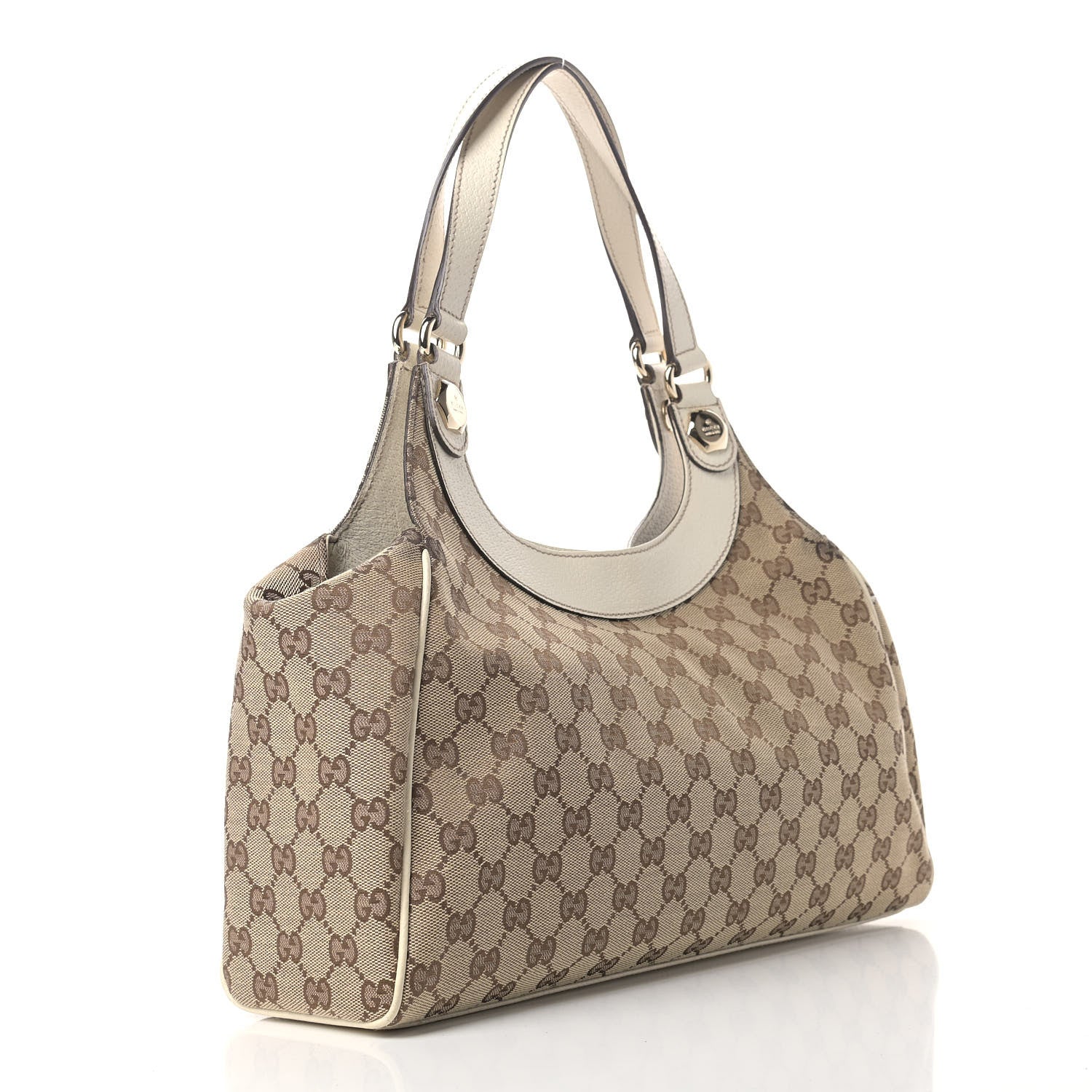 Gucci Monogram Medium Charmy Shoulder Bag Off White 3 of 11
