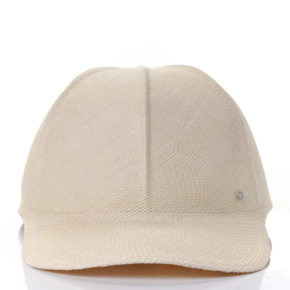 Hermes Panama Straw Mens Riley Cap 57 Naturel 2 of 4
