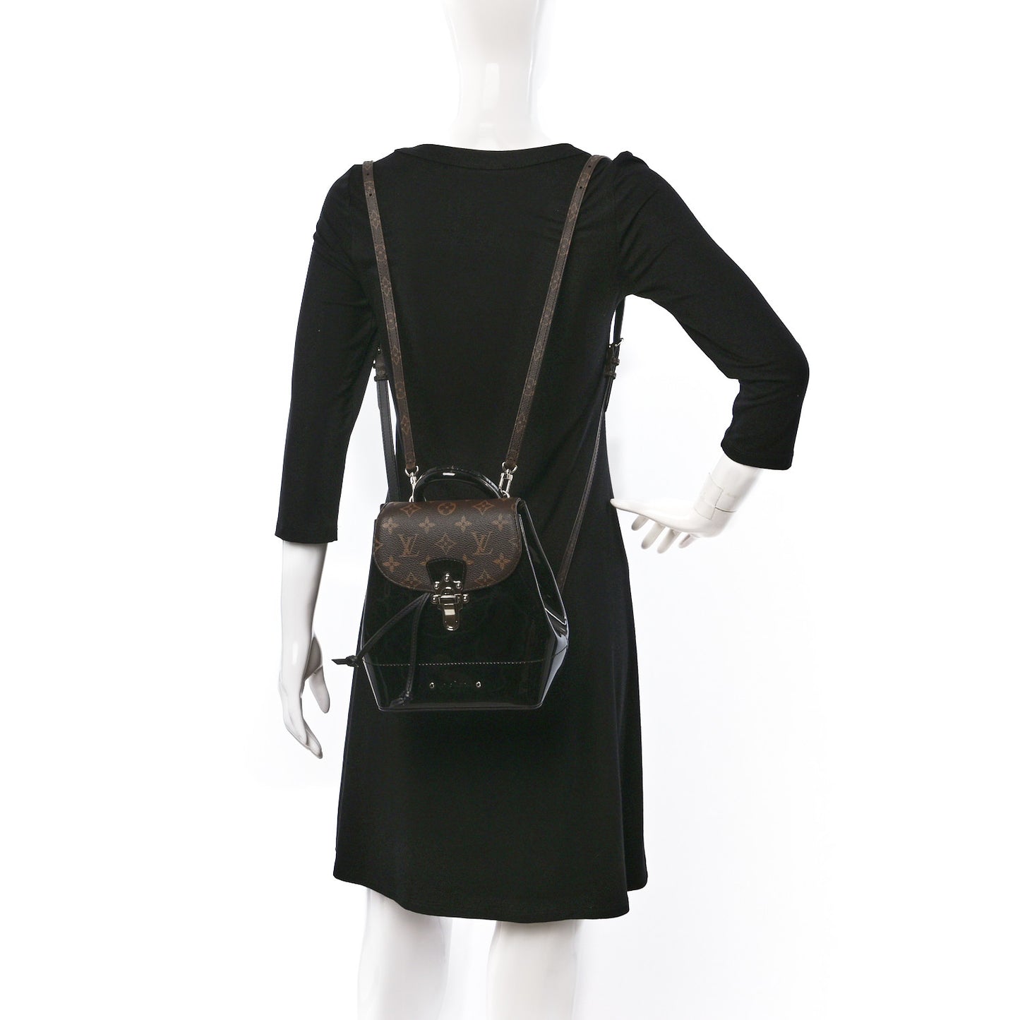 Patent Monogram Hot Springs Backpack Black