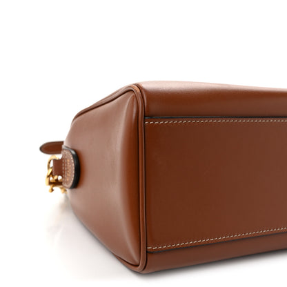 Celine Smooth Calfskin Triomphe Small Boston Bag Tan 8 of 11