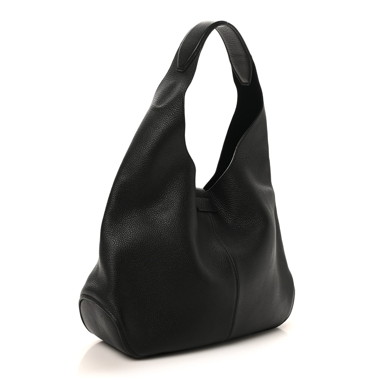Salvatore Ferragamo Calfskin Margot Hobo Black Black 4 of 10