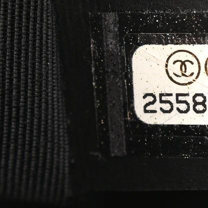 Chanel Caviar Chevron Quilted Medium Boy Flap Black 7 of 12