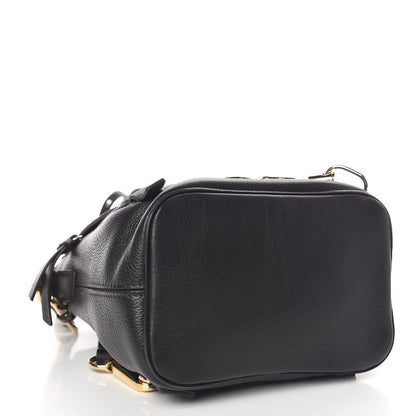 Chloe Suede Calfskin Mini Faye Backpack Black 4 of 9