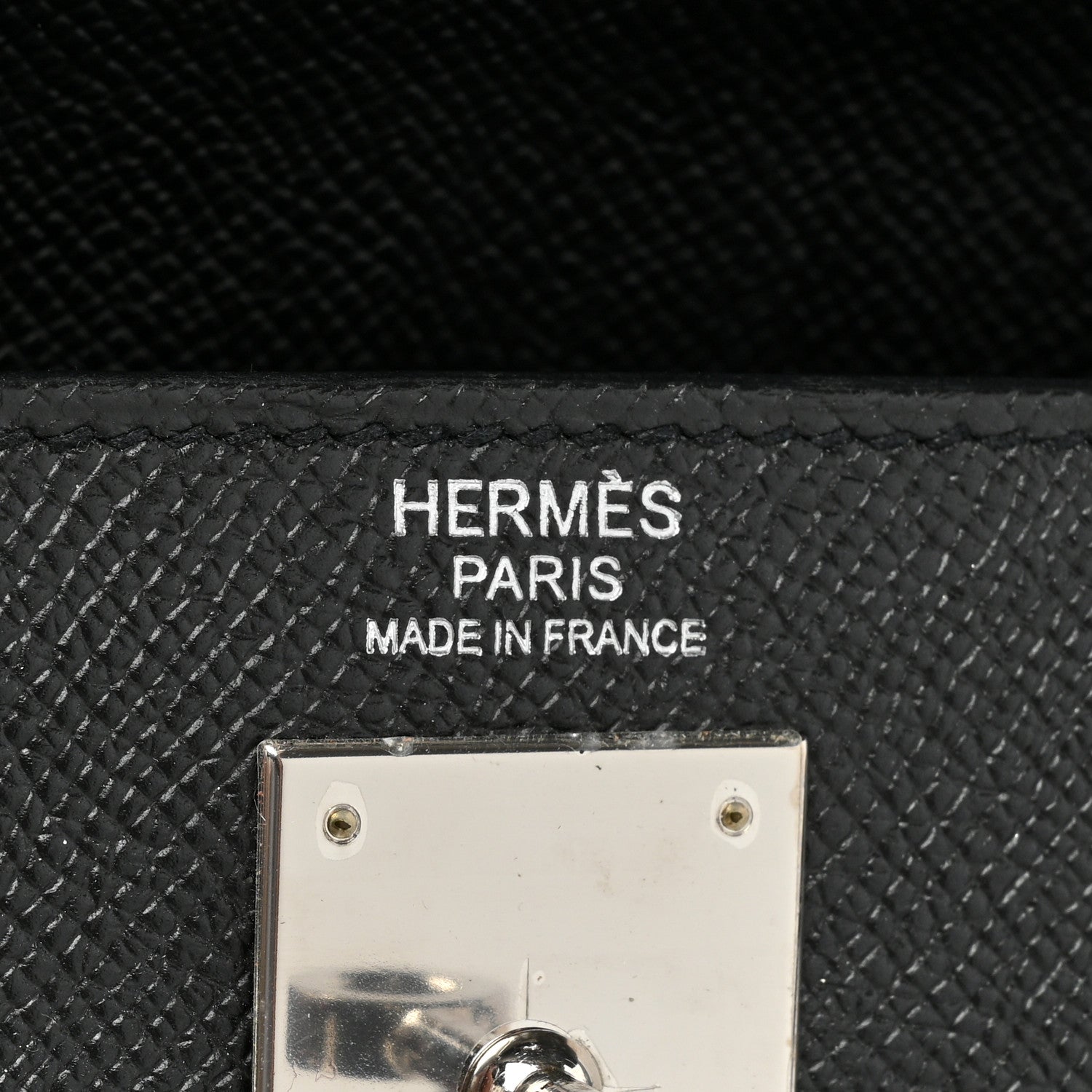 Hermes Epsom Kelly Sellier 32 Black 6 of 16