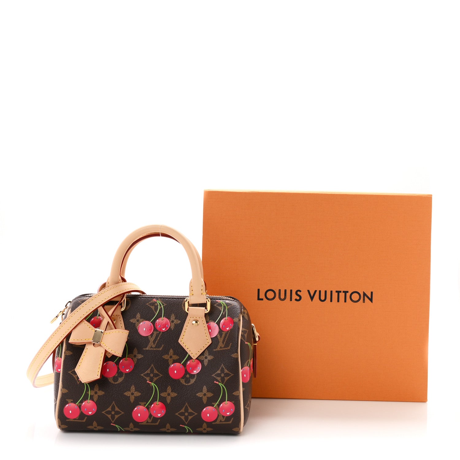 Louis Vuitton LV X TM Monogram Cerises Speedy Bandouliere 20 10 of 10