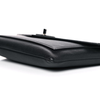 Louis Vuitton Soft Calfskin My Lockme Pochette Black 10 of 11