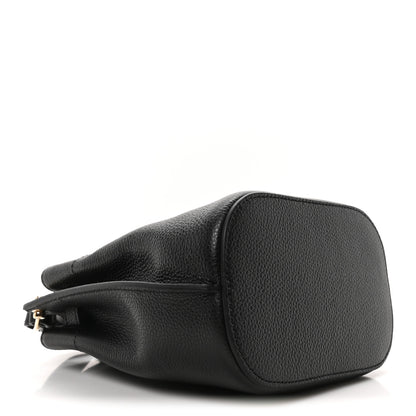 Mulberry Small Classic Grain Mini Islington Bucket Bag Black 4 of 9