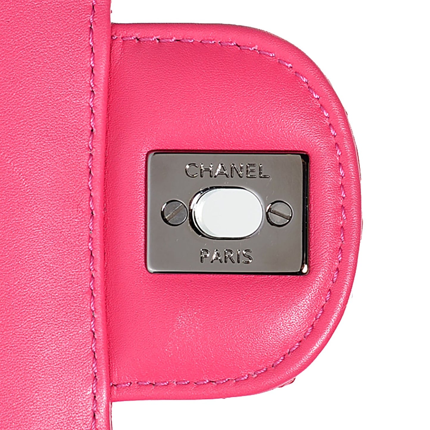 Python Medium Double Flap Dark Pink