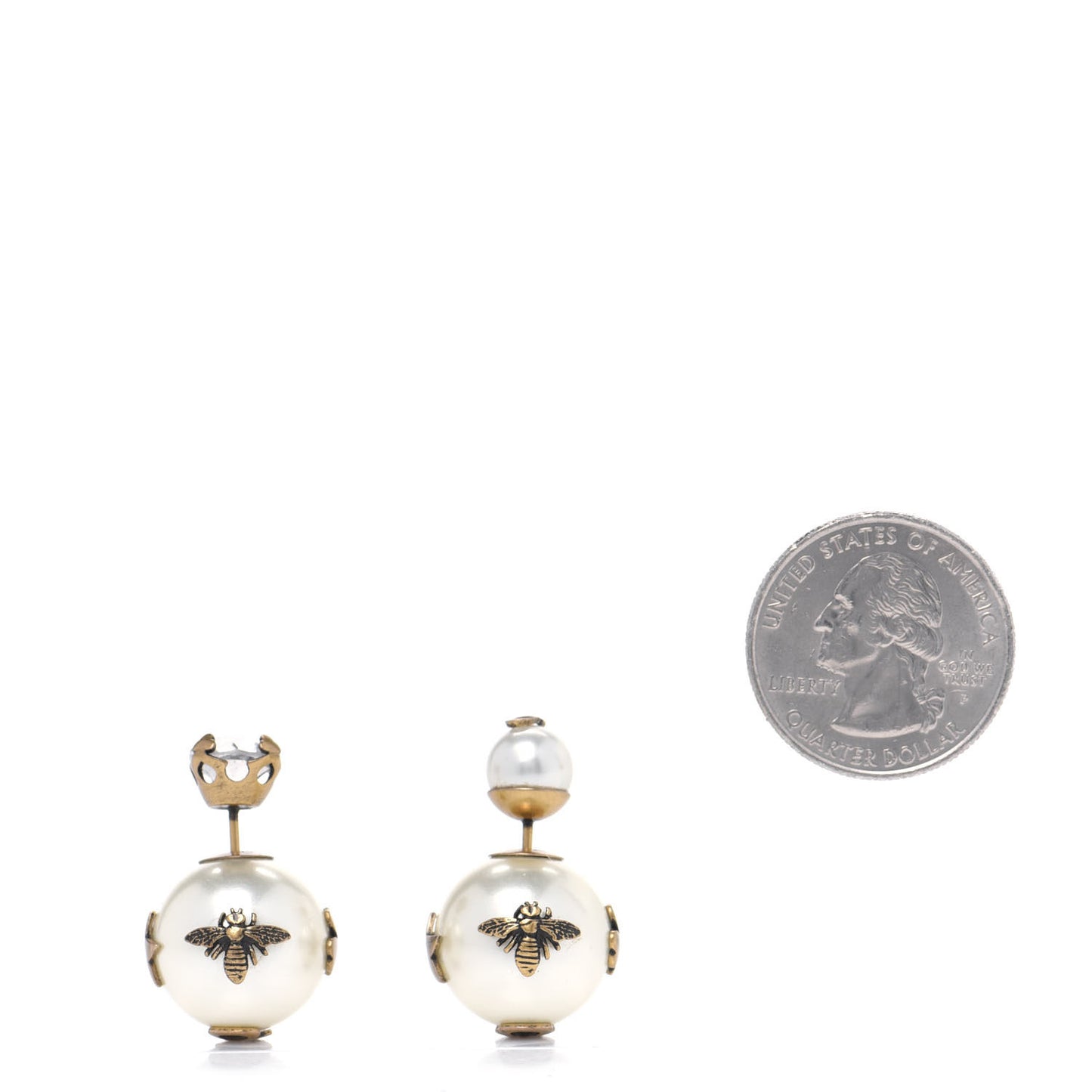 Mise En Dior Tribal Crystal Charm Earrings