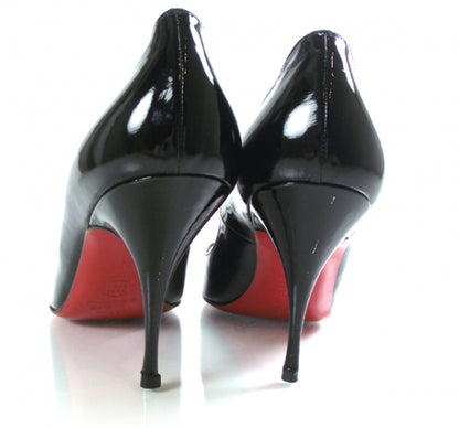 Christian Louboutin Patent You You 85 Pumps 39 Black 3 of 6