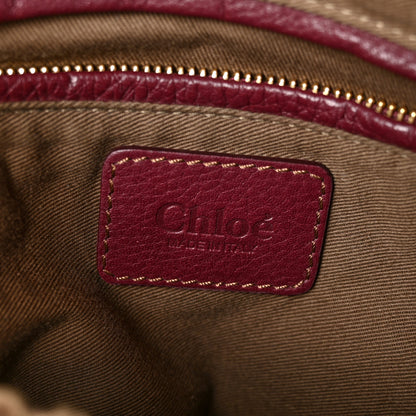 Chloe Calfskin Medium Marcie Satchel Wild Purple 6 of 14