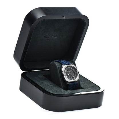 Hermes DLC Coated Titanium Nylon 39mm H08 Automatic Watch Bleu Abysse 4 of 4