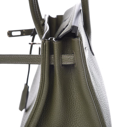 Hermes Togo Birkin 25 Vert Olive 14 of 38