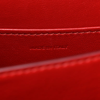 Celine Box Calfskin Teen Classic Box Flap Bag Red 6 of 13